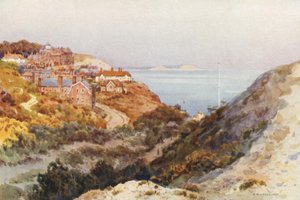 Boscombe Chine by Ernest William Haslehust