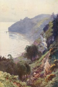 Durlston Bay, Swanage by Ernest William Haslehust
