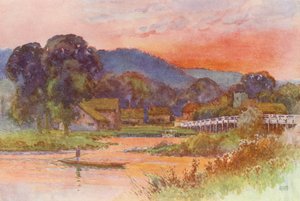 River Thames: Streatley by Ernest William Haslehust