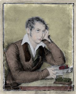 Portrait of the Patriot, Philosopher, Political Thinker Carlo Cattaneo (1801-1869)