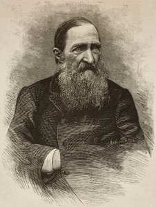 Poet Jozef Ignacy Kraszewski (1812-1887) in Geneva on March 19 by Ernesto Mancastroppa