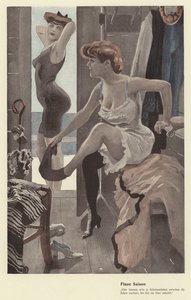 Two Women in the Changing Room at a Swimming Baths