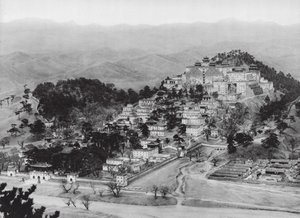 Jehol, Potala, Chihli, The Lama Monastery Potala in Jehol, View from South-East by Ernst Boerschmann