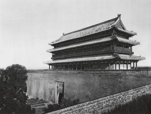 Main Tower of the North Gate by Ernst Boerschmann