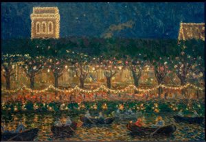 Evening at Uhlenhorst Ferry House