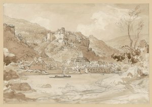 View of the Castle and Lower Town of Heidelberg by Ernst Fries