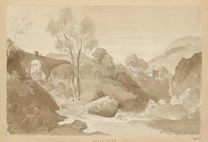 Landscape near Civita Lavinia in the Alban Hills by Ernst Fries