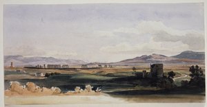 Roman Campagna and the Alban Hills by Ernst Fries
