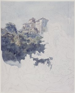 Villa Chigi near Ariccia by Ernst Fries