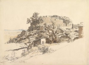 Roman Landscape near Rocca di Papa