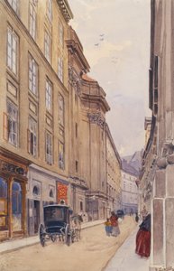 Dorotheergasse in Vienna with the Old Pawn Office