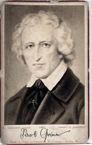 Portrait of Jacob Grimm by Ernst Hader