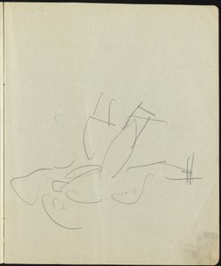Dancers and Performers, Page from a Sketchbook, c. 1911 by Ernst Ludwig Kirchner