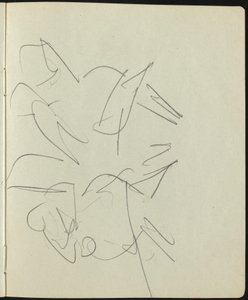 Dancers and Performers Page from a Sketchbook, c. 1911 by Ernst Ludwig Kirchner