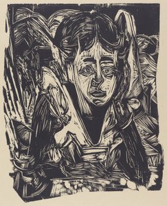 Girl Dreaming, 1918