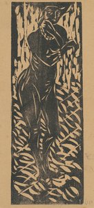 Nude with Jewelry by Ernst Ludwig Kirchner