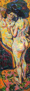 Two Nudes [obverse] by Ernst Ludwig Kirchner