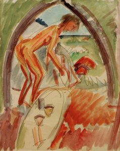 Nude in the Arch