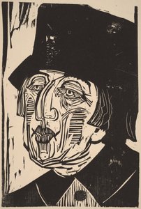 Annette Kolb by Ernst Ludwig Kirchner