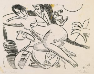 Reclining Nude on a Blanket
