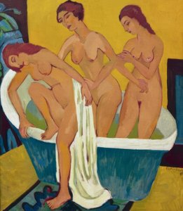 Bathing Women by Ernst Ludwig Kirchner