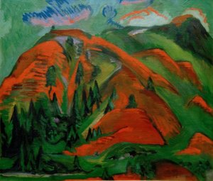 Tree Line by Ernst Ludwig Kirchner