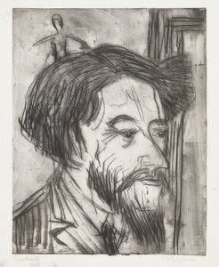 Portrait of Professor Enrico Padua by Ernst Ludwig Kirchner