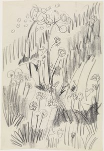 Flower Meadow by Ernst Ludwig Kirchner