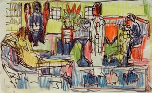 Modern Bohemia by Ernst Ludwig Kirchner