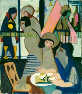 Cafe by Ernst Ludwig Kirchner