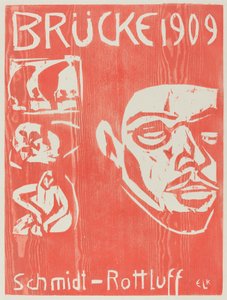 Cover of the Fourth Yearbook of the Artist Group the Brucke by Ernst Ludwig Kirchner