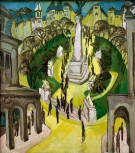 The Roundabout by Ernst Ludwig Kirchner