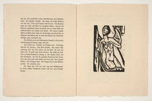 The Canoness and Death. Illustrations for a novel by Alfred Doeblin by Ernst Ludwig Kirchner