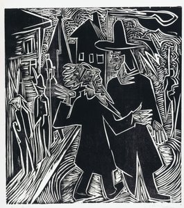 David and Absalom by Ernst Ludwig Kirchner