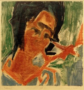 Young Girl by Ernst Ludwig Kirchner