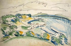 Fehmarn Coast near Wulfen by Ernst Ludwig Kirchner