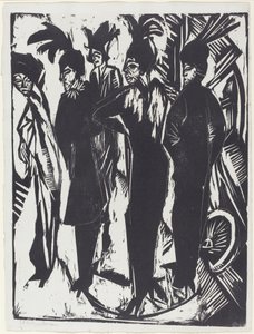 Five Women on the Street