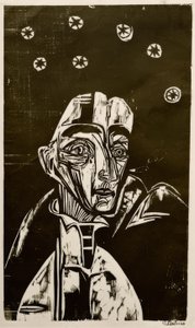Woman in the Night by Ernst Ludwig Kirchner