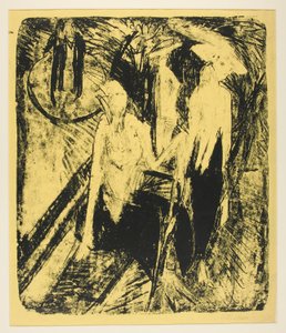 Coquettes on the Kurfürstendamm by Ernst Ludwig Kirchner