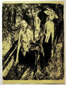 Cocottes on the Kurfürstendamm by Ernst Ludwig Kirchner