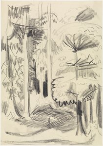 Mixed Forest by Ernst Ludwig Kirchner