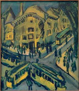 Nollendorfplatz by Ernst Ludwig Kirchner