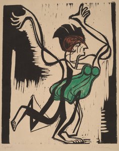 Palucca by Ernst Ludwig Kirchner