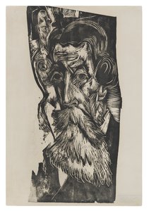 Portrait of Ludwig Schames by Ernst Ludwig Kirchner