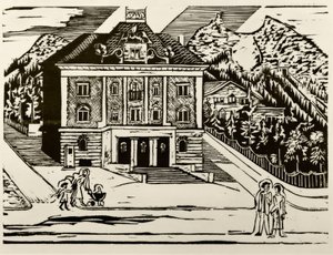 Post Office Davos by Ernst Ludwig Kirchner