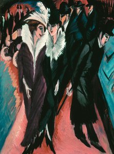 Street, Berlin by Ernst Ludwig Kirchner