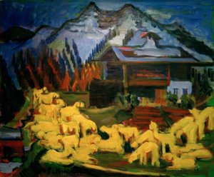 Sheep Herd by Ernst Ludwig Kirchner