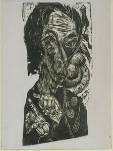 Self-Portrait by Ernst Ludwig Kirchner