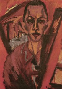 Self-Portrait by Ernst Ludwig Kirchner