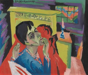 Self-Portrait as a Sick Man (The Sick Man) by Ernst Ludwig Kirchner